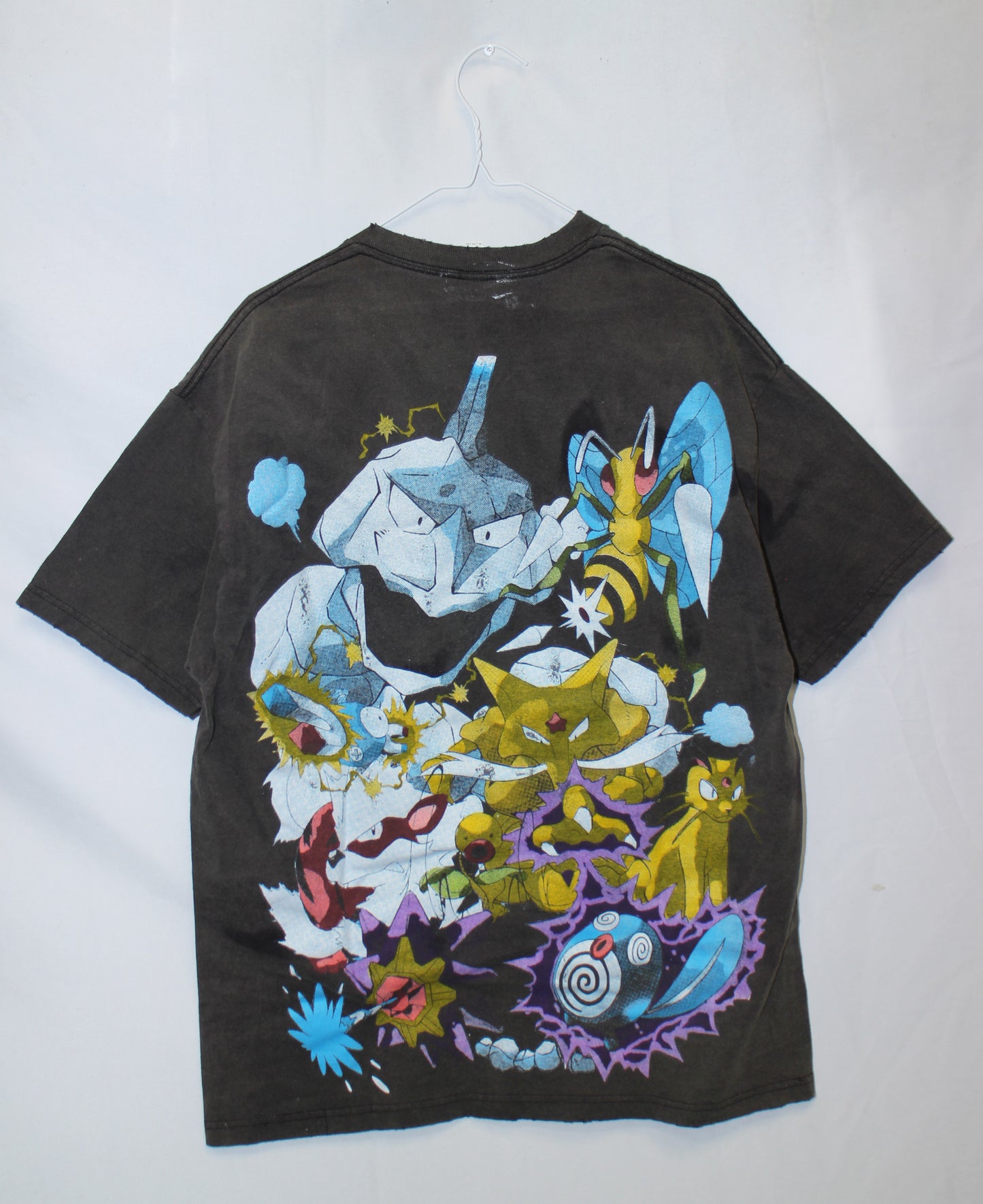 Poke Gym Friends Faded/Distressed Tee (XL)