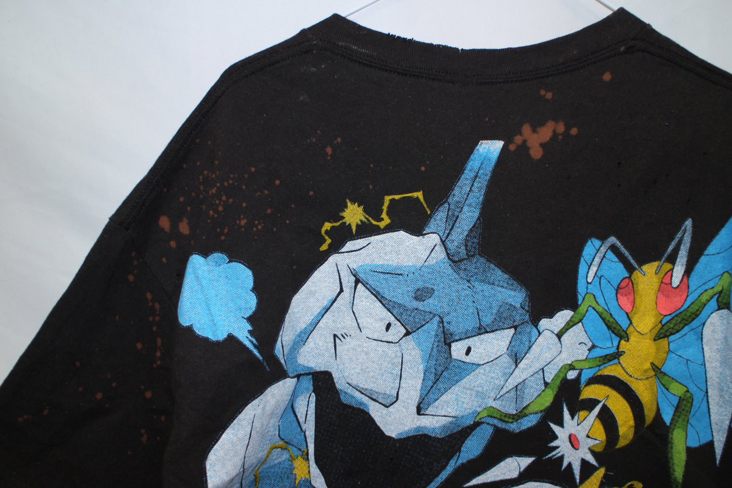 Poke Gym Friends Faded/Distressed Tee (XL)