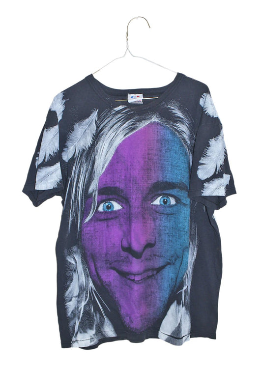 Kurt NIRVANA faded vintage SOFEE shirt (L)