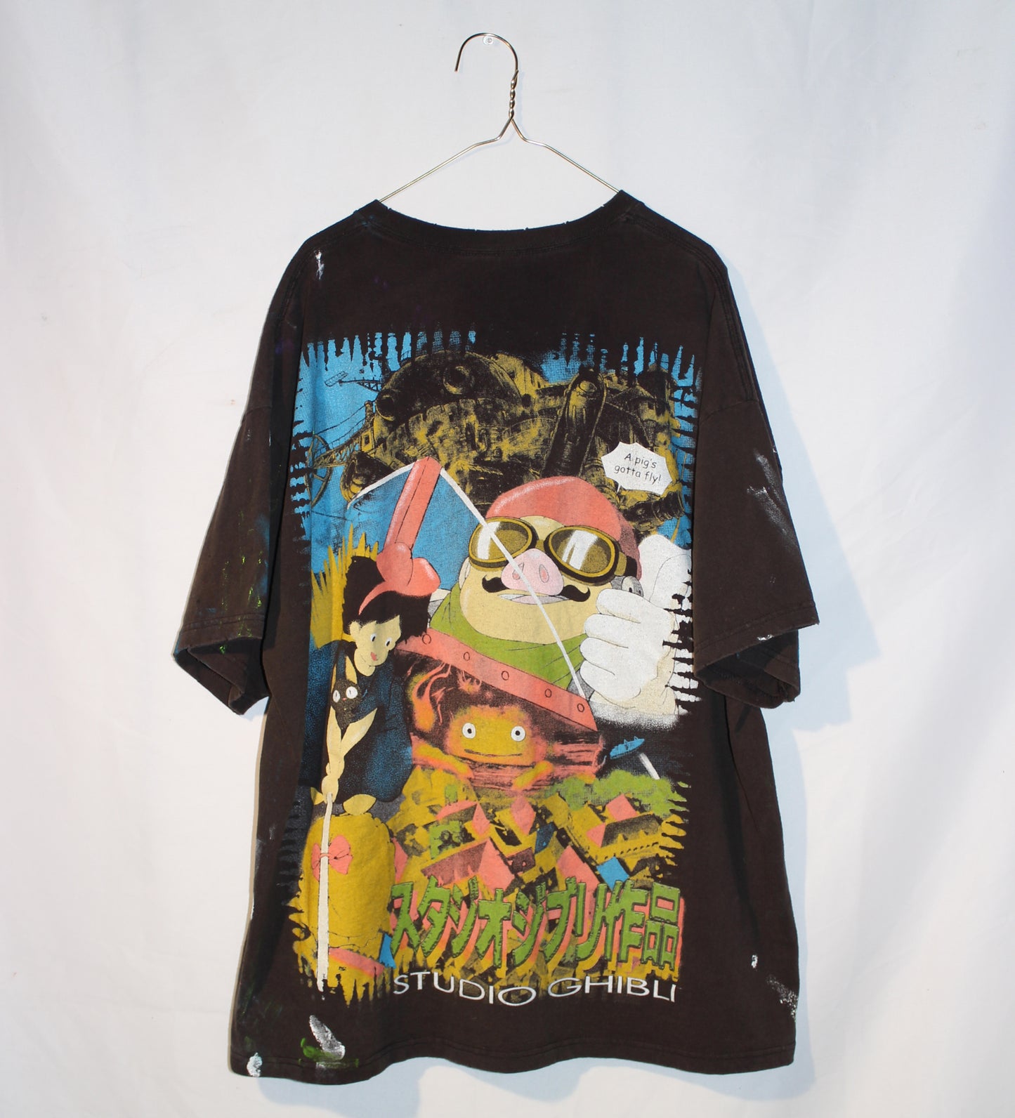 Ghibli Faded Distressed Tee (3X)