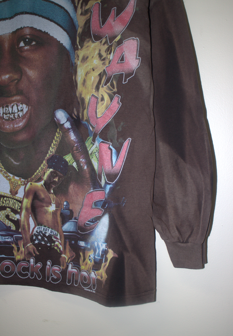 BSC Sun Faded Lil' Wayne Long sleeve tee (L)