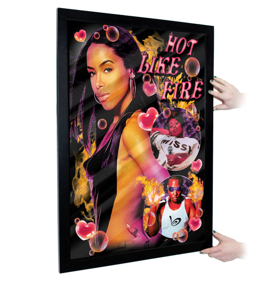 Aaliyah 'Hot Like Fire' Poster 24x36in