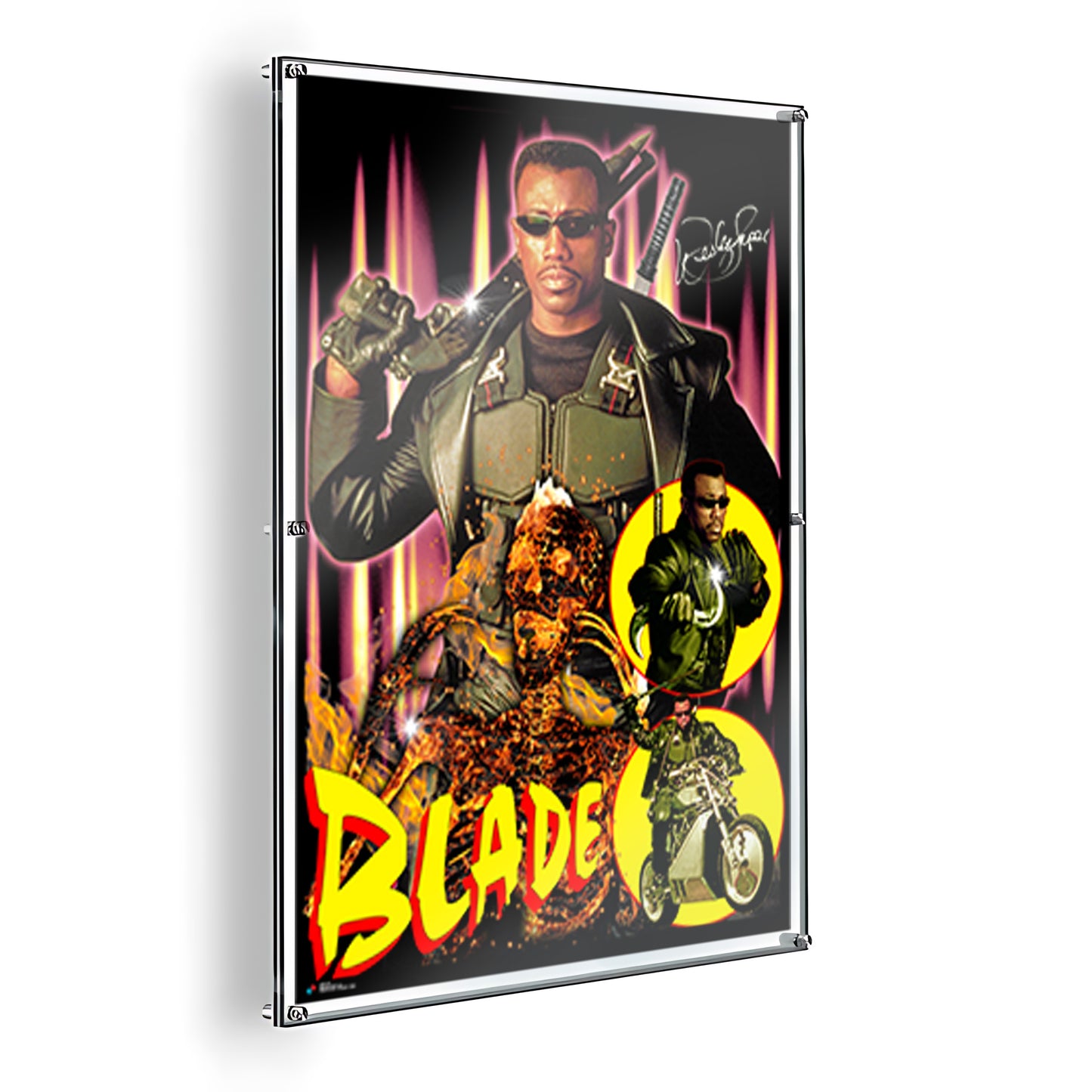 'Blade' Vampire Hunter Wesley Snipes Poster 24x36in