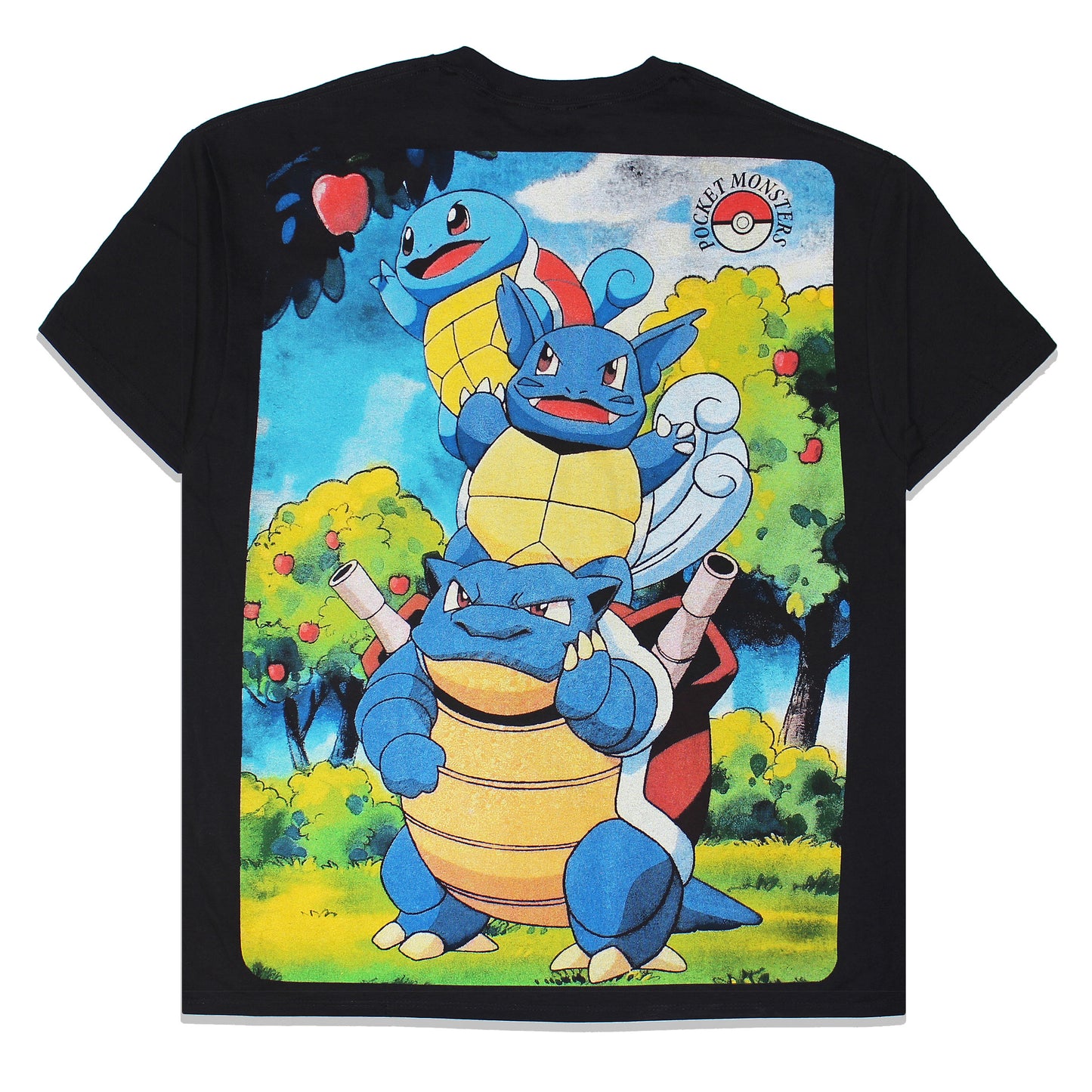 Blastoise Water Evolution Orig. fan art shirt black