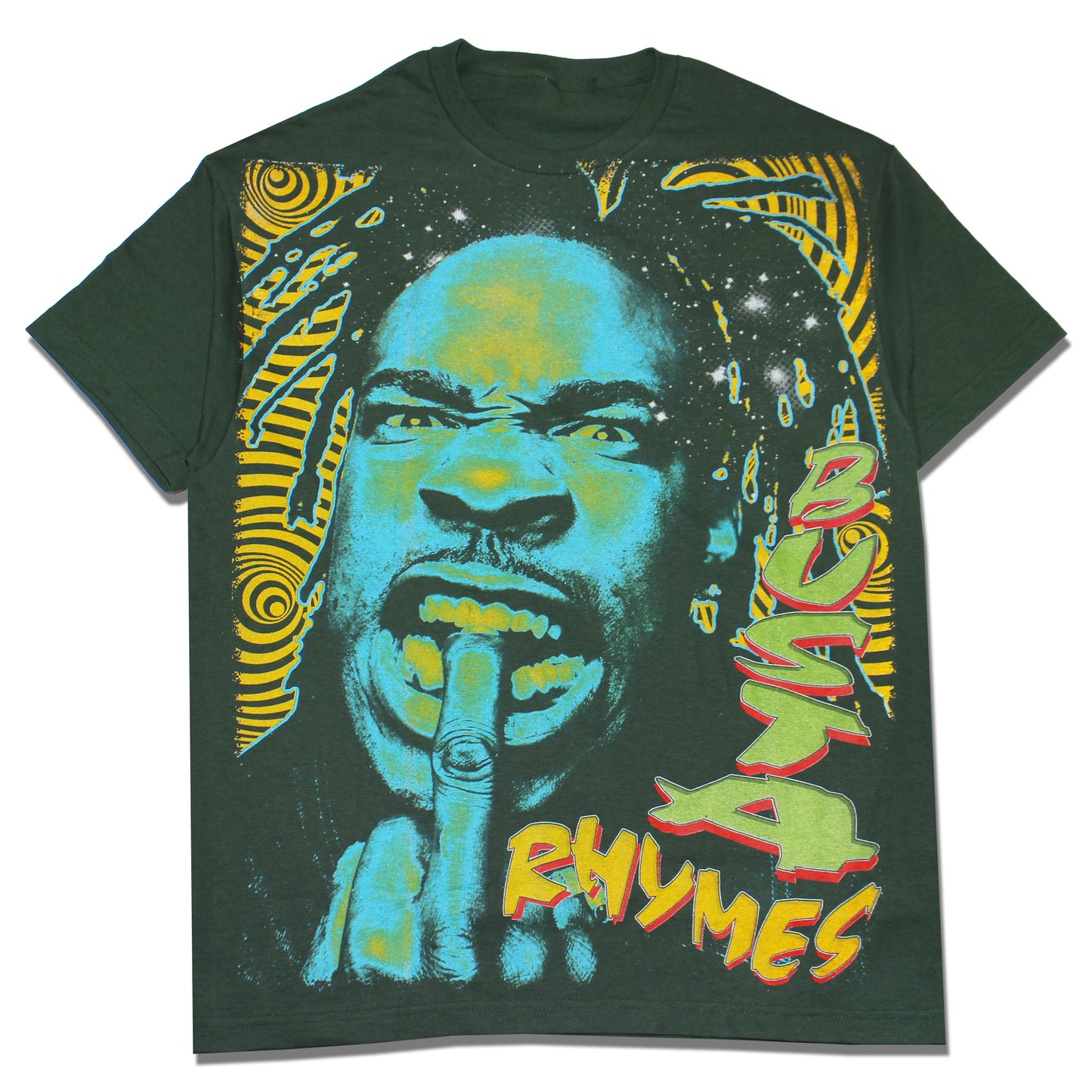 *GREEN* Busta 'Break Ya Neck' Orig. fan art shirt