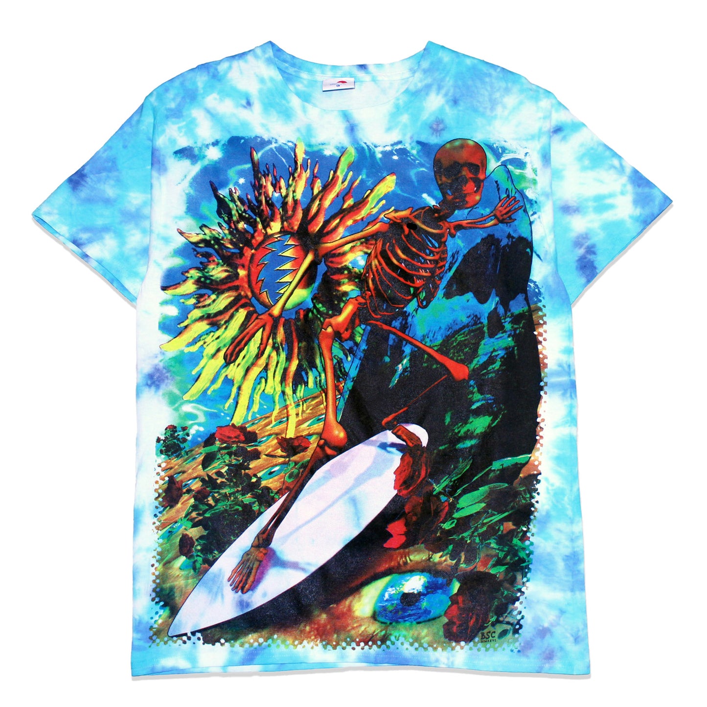 *TYE DYED* 'PLAY DEAD' Orig. fan art tee