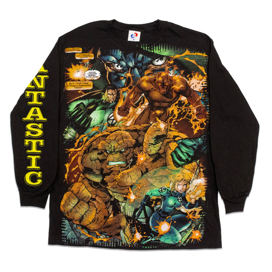 'Fantastic 4 Origin' Orig. fan art long sleeve tee
