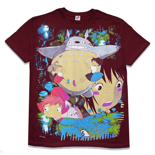 *Maroon* Studio Ghibli Orig. fan art shirt