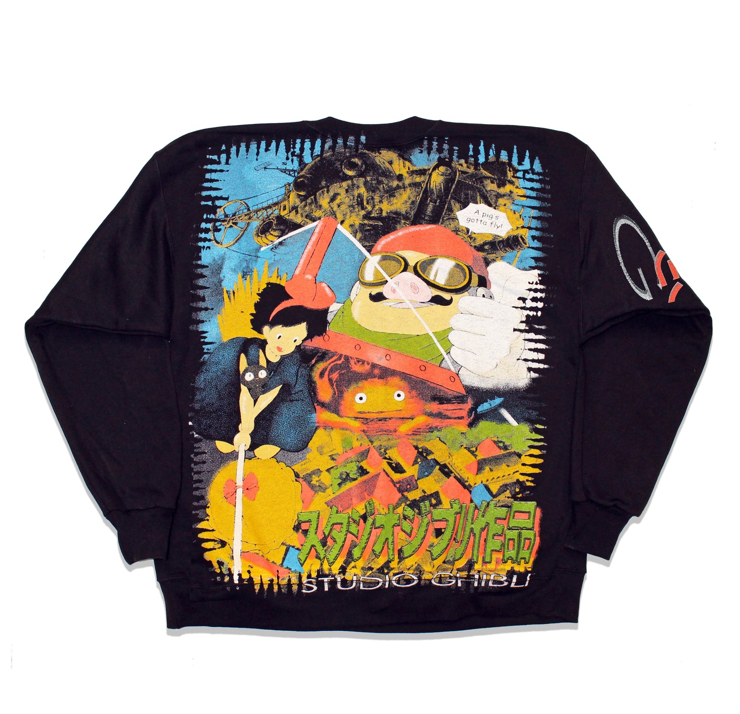 *Sweatshirt* Studio Ghibli Orig. fan art shirt