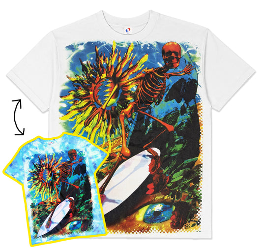 *DYE IT YOURSELF* 'PLAY DEAD' Orig. fan art tee