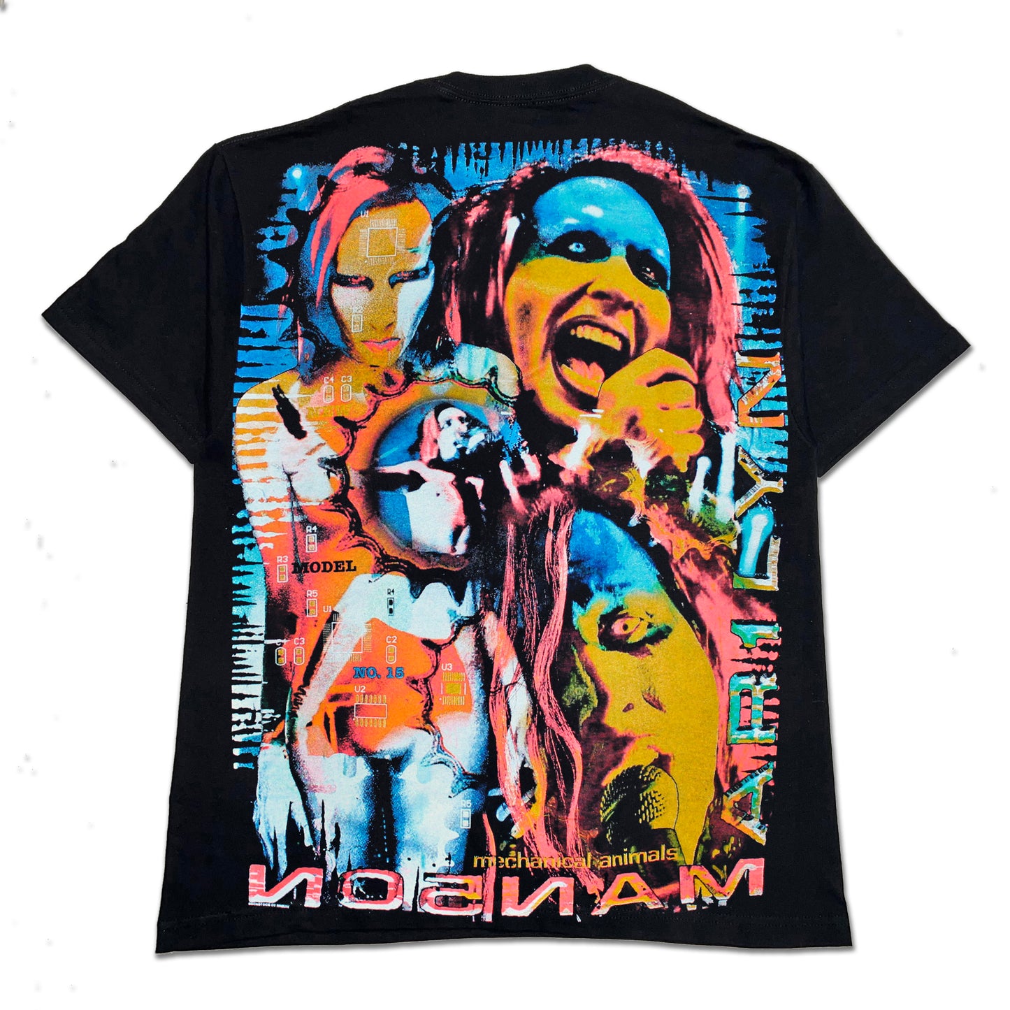 Man5on Mechanical Animals (98' Era) orig. fan art tee