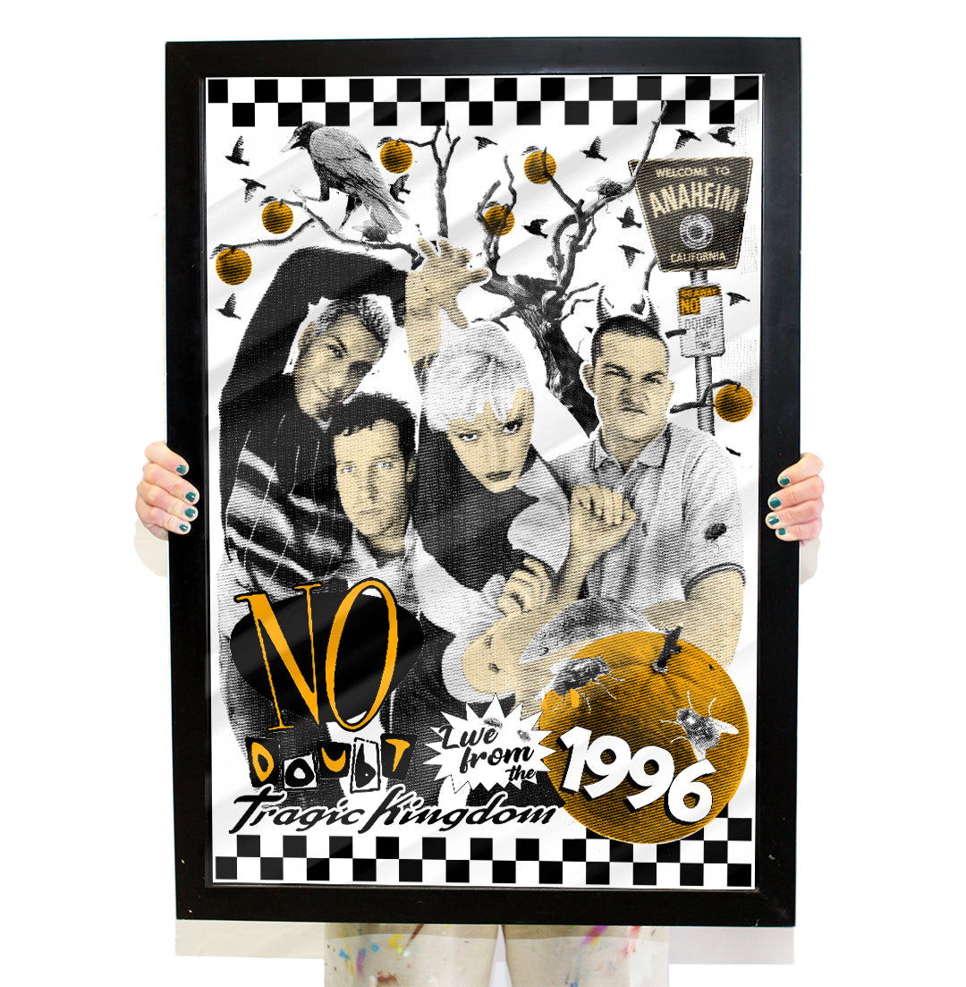 'No Doubt' LIVE from the Tragic Kingdom Poster 24x36in