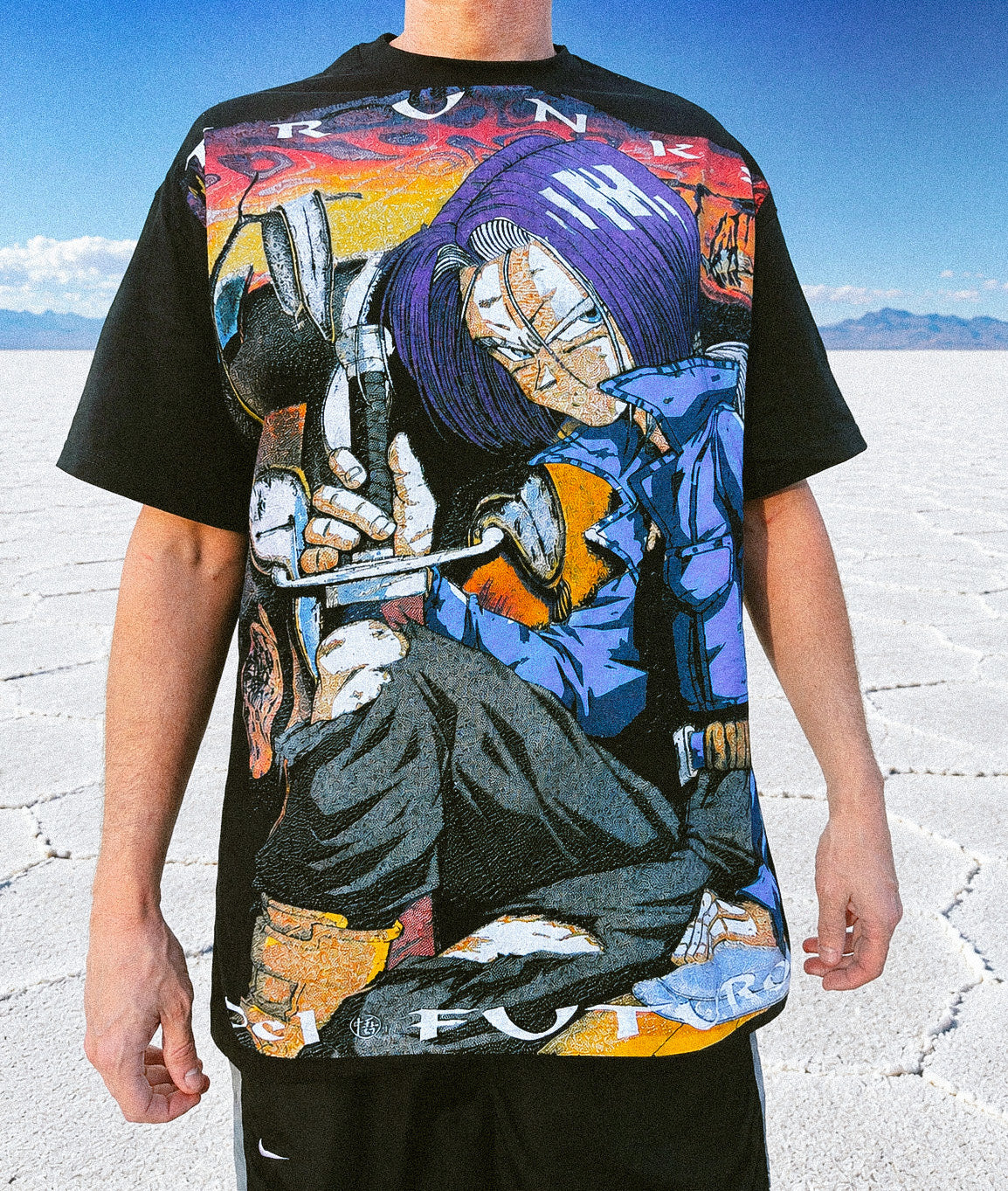 'Persistance of Trunks del Futuro' Orig. fan art tee