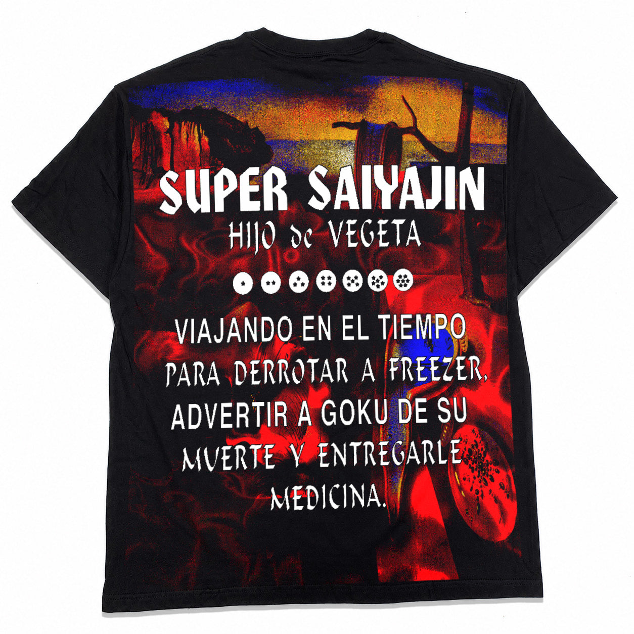 'Persistance of Trunks del Futuro' Orig. fan art tee