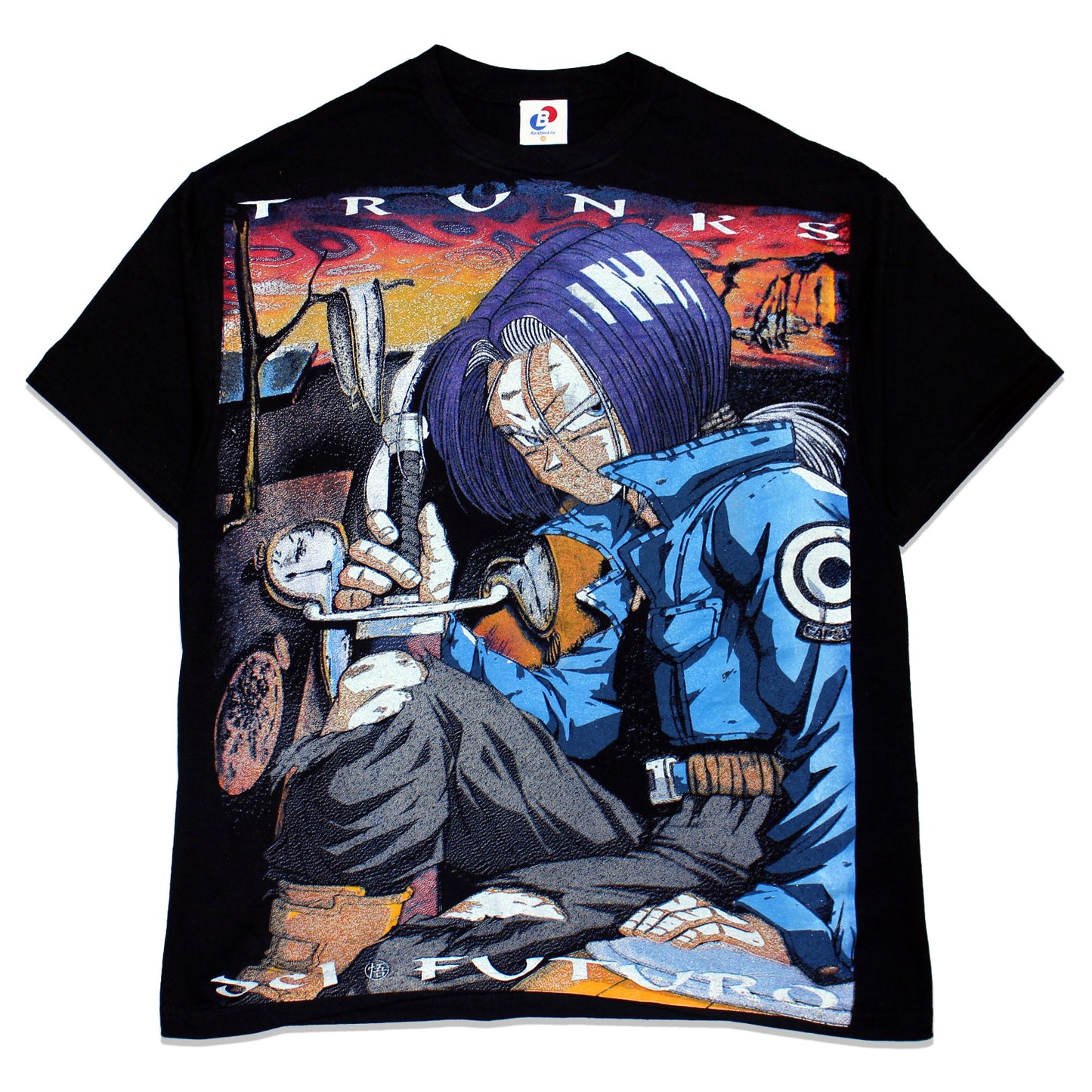 'Persistance of Trunks del Futuro' Orig. fan art tee