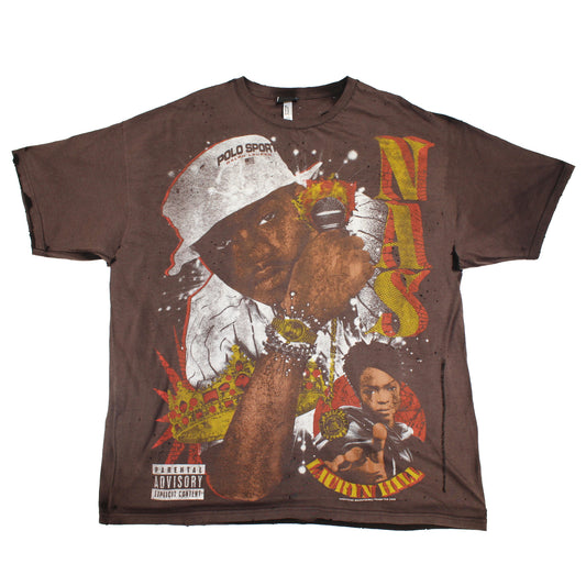 Faded & Distressed bootleg T-shirt 017 (2X)