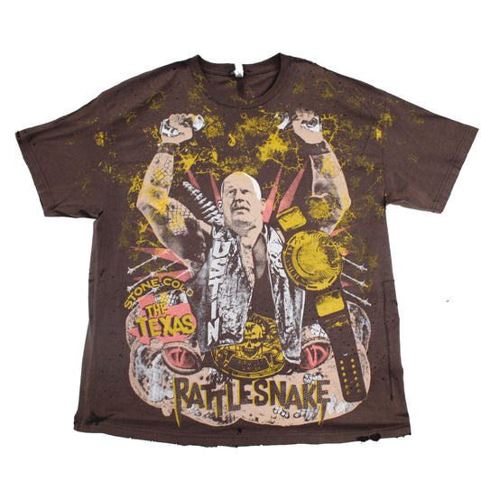 Faded & Distressed bootleg T-shirt 033 (2X)