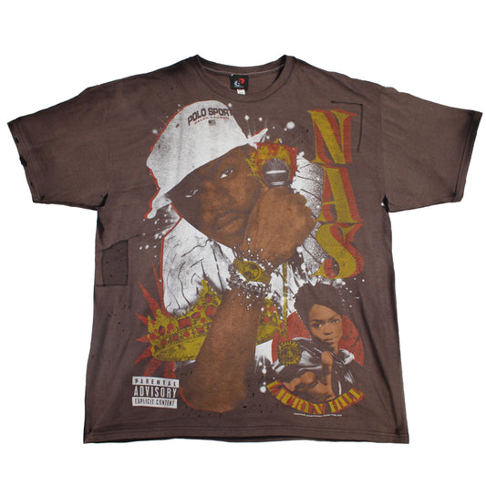 Faded & Distressed bootleg T-shirt 045 (2X)