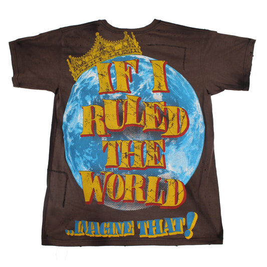 Faded & Distressed bootleg T-shirt 047 (M)