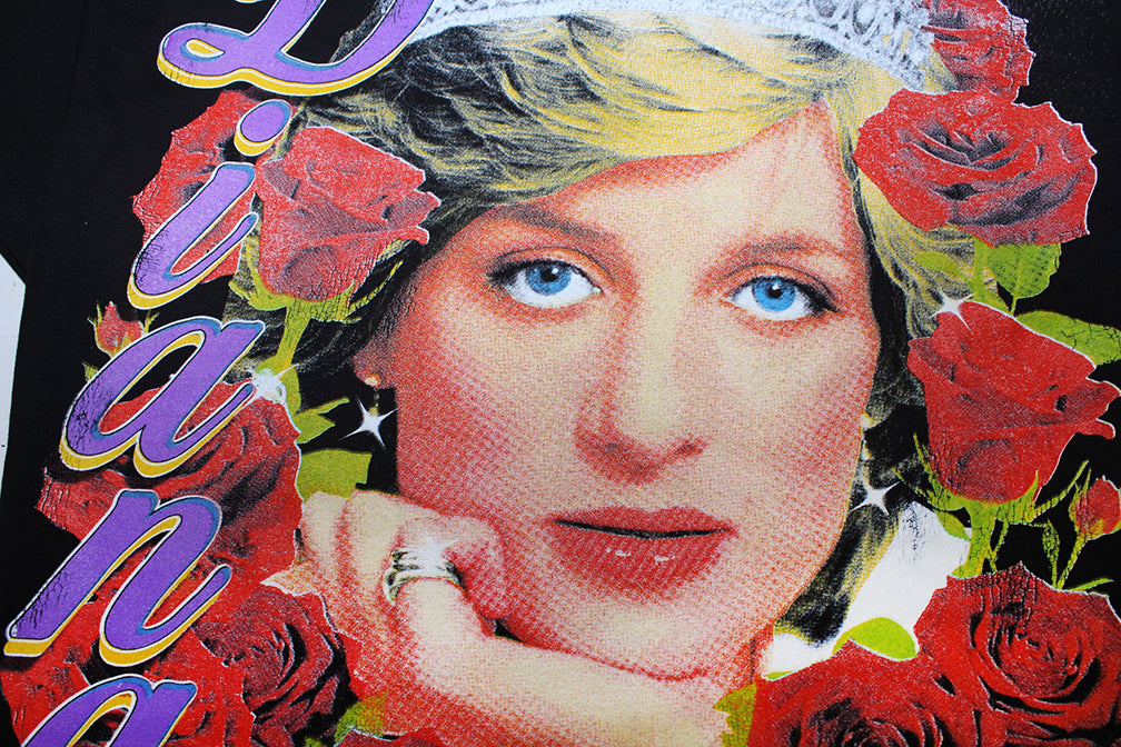 Princess Diana Memorial Orig. fan art tee