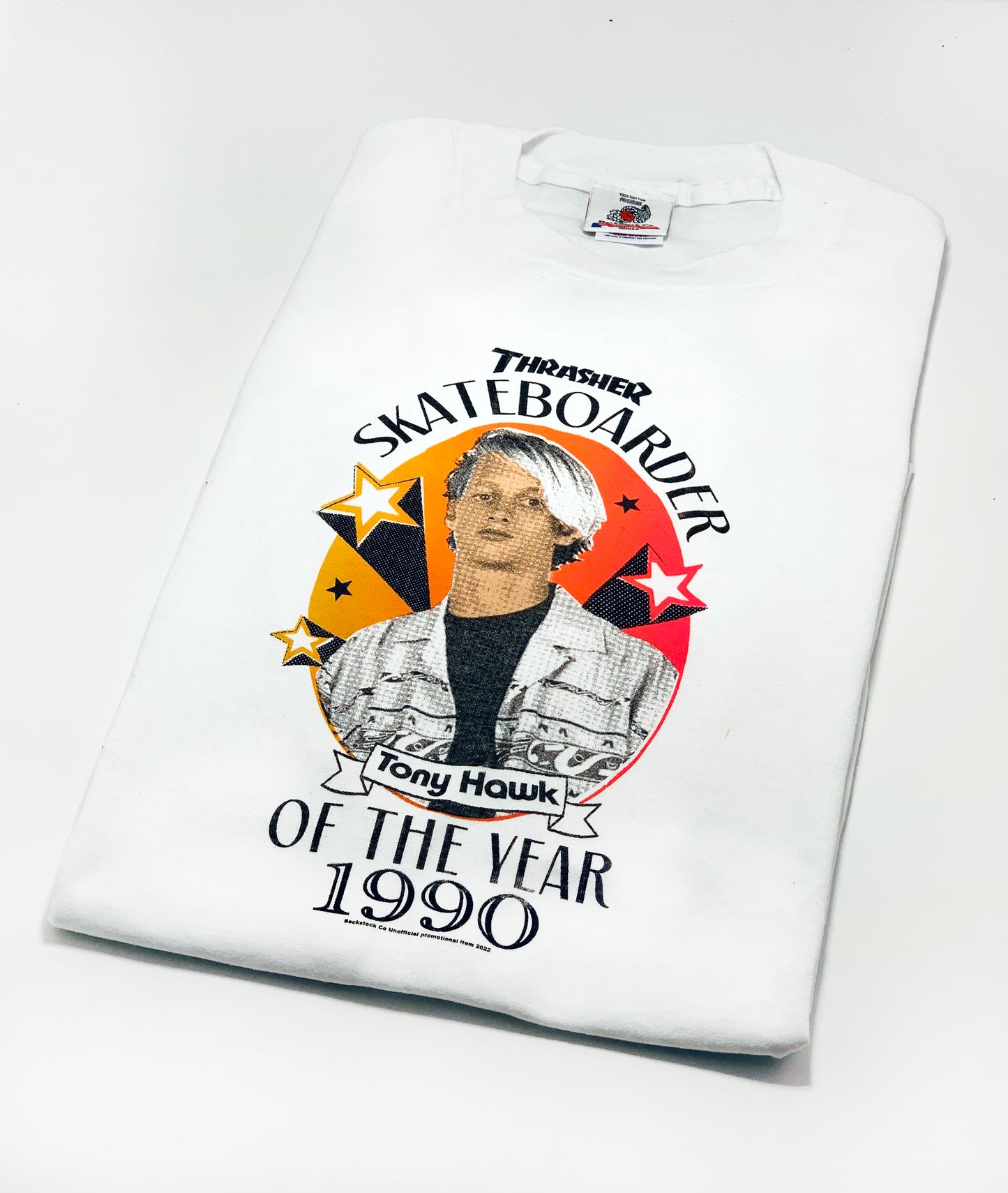 Tony Hawk 1990 'Skateboarder Of The Year' Tee.