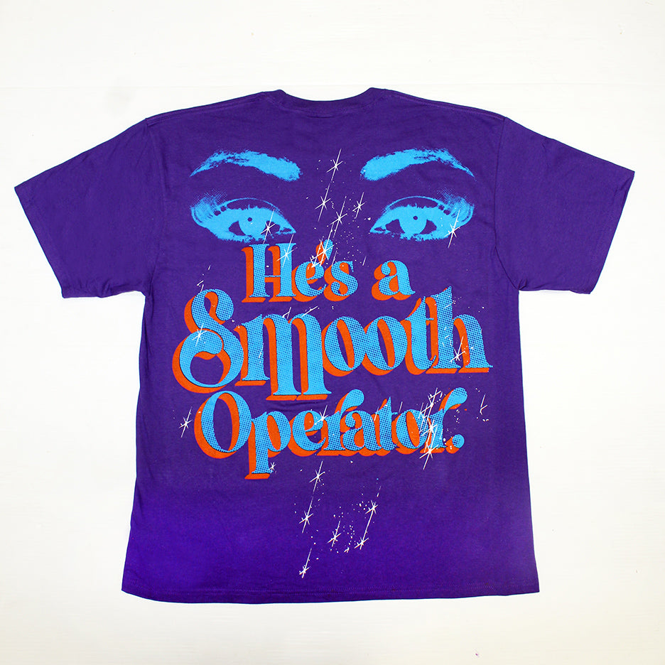 *PURPLE* SADE Diamond Life 84' / Smooth Operator Orig. bootleg tee