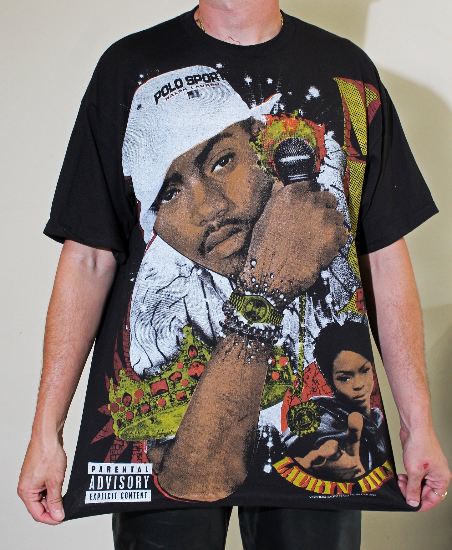 NAS & Lauryn Hill 'If I Ruled the World' Orig. fan art tee