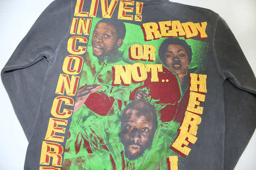 FUGEES 'The Score' Live in Concert Orig. bootleg Sweatshirt