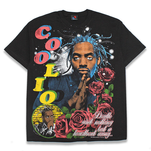 COOLIO RIP Rest In Gangsters Paradise Orig. bootleg tee