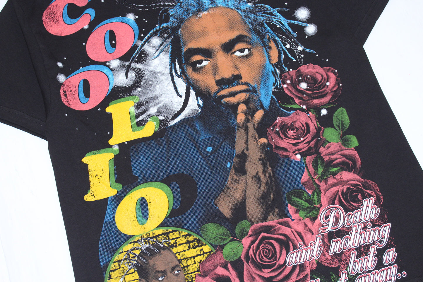 COOLIO RIP Rest In Gangsters Paradise Orig. bootleg tee