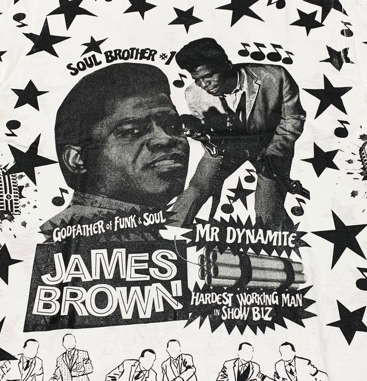 James Brown 'Get Up' original Bootleg Tee by Backstock Co