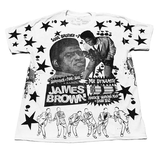 James Brown 'Get Up' original Bootleg Tee by Backstock Co