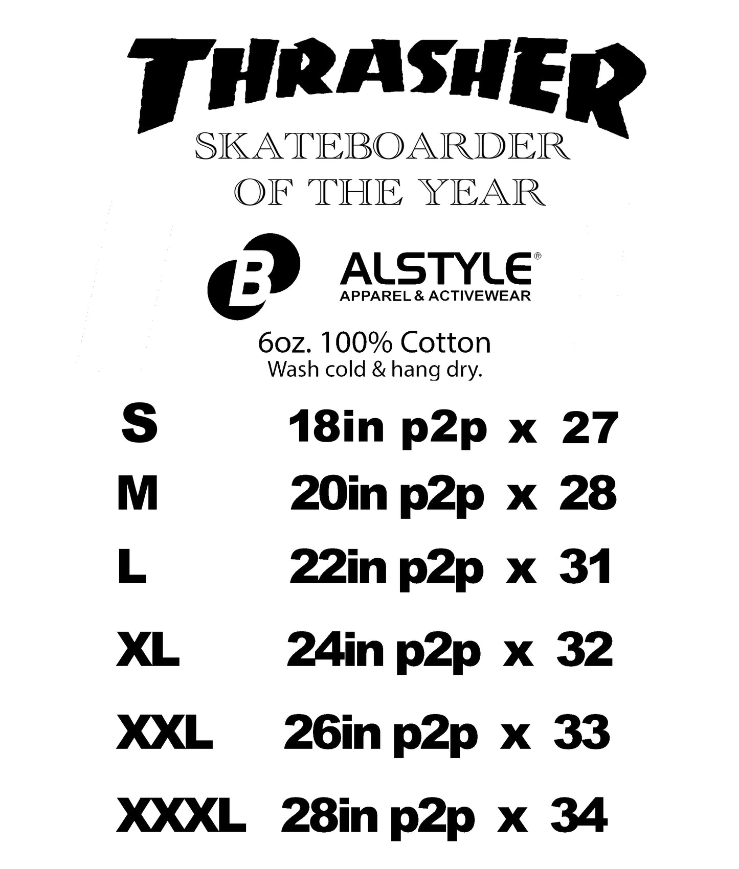 Tony Hawk 1990 'Skateboarder Of The Year' Tee.