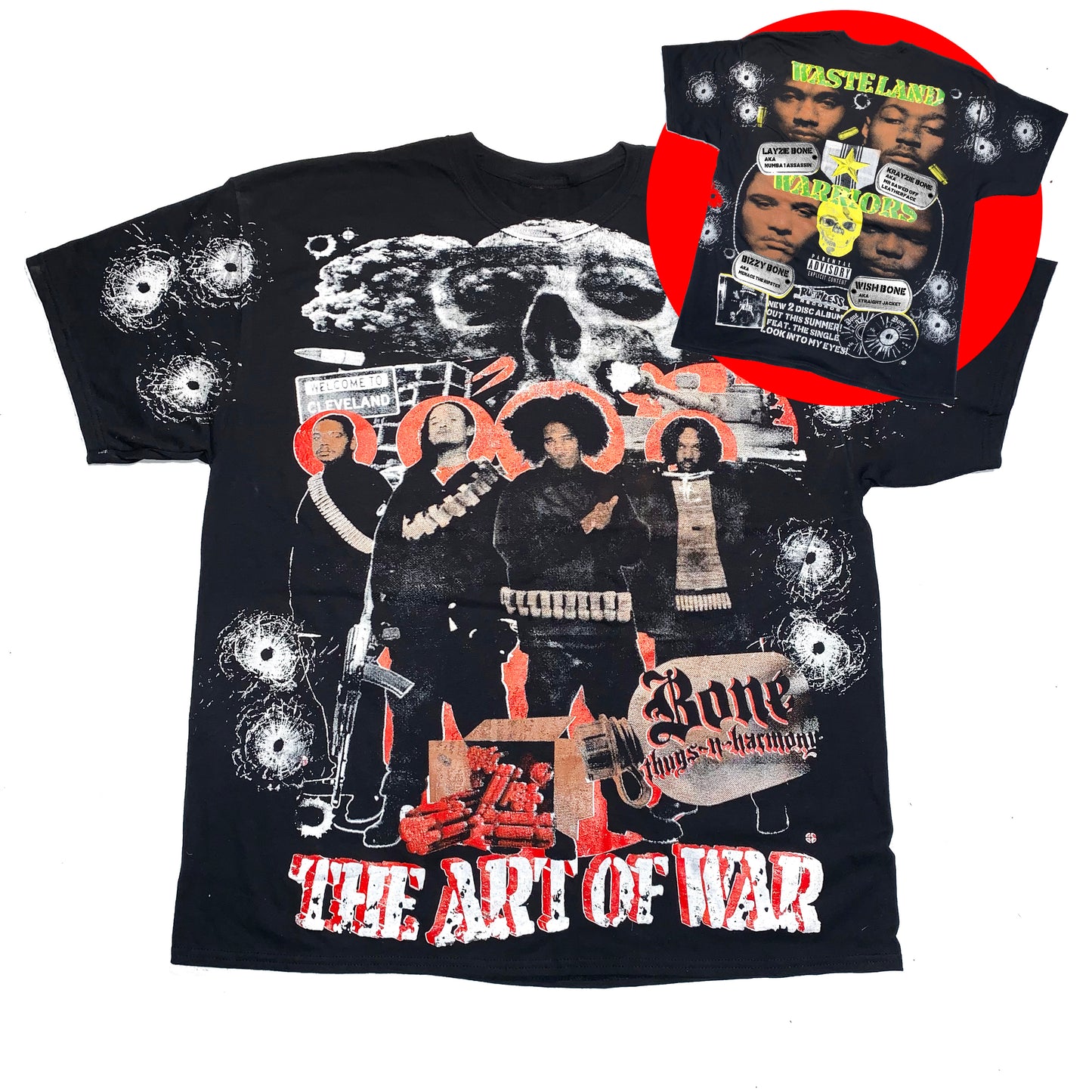 Bone Thugs N. Harmony 'ART OF WAR' Orig. Bootleg Tee