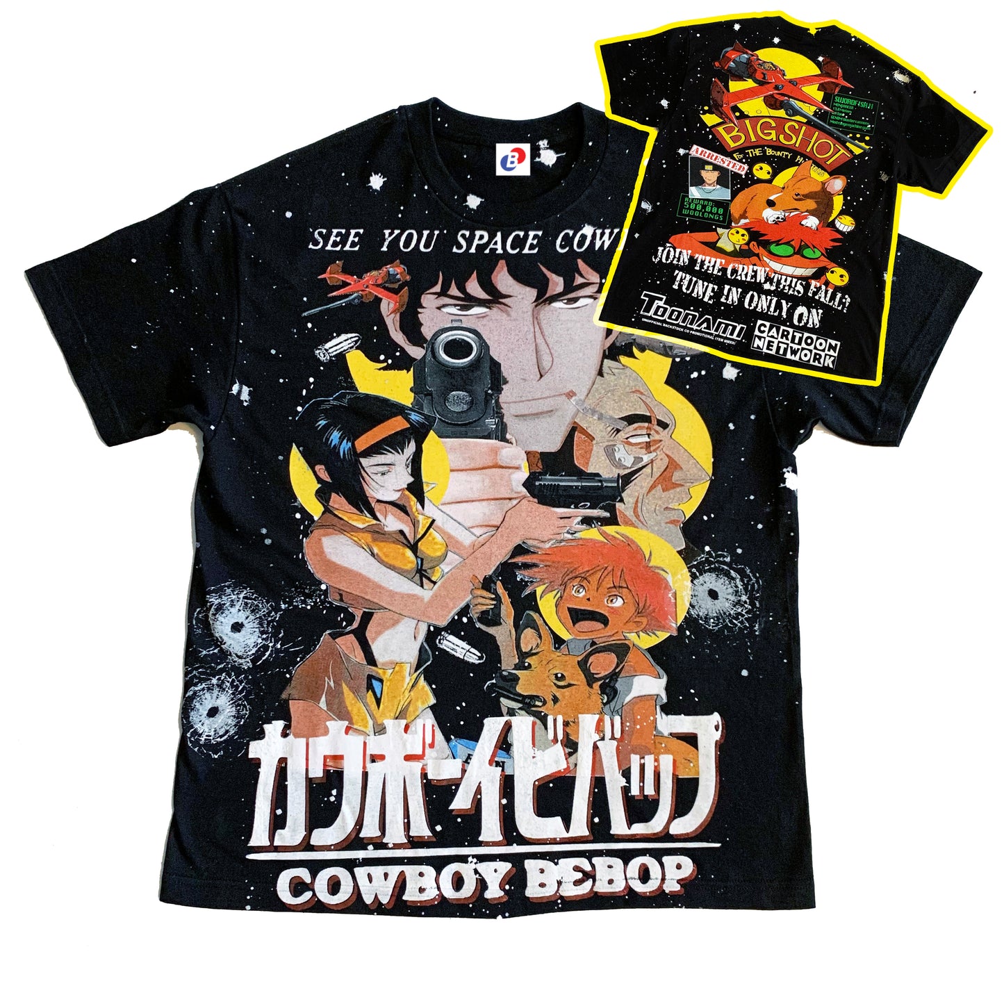 Cowboy Bebop 'Asteroid Blues' Toonami/CN Anime Orig. Bootleg Tee