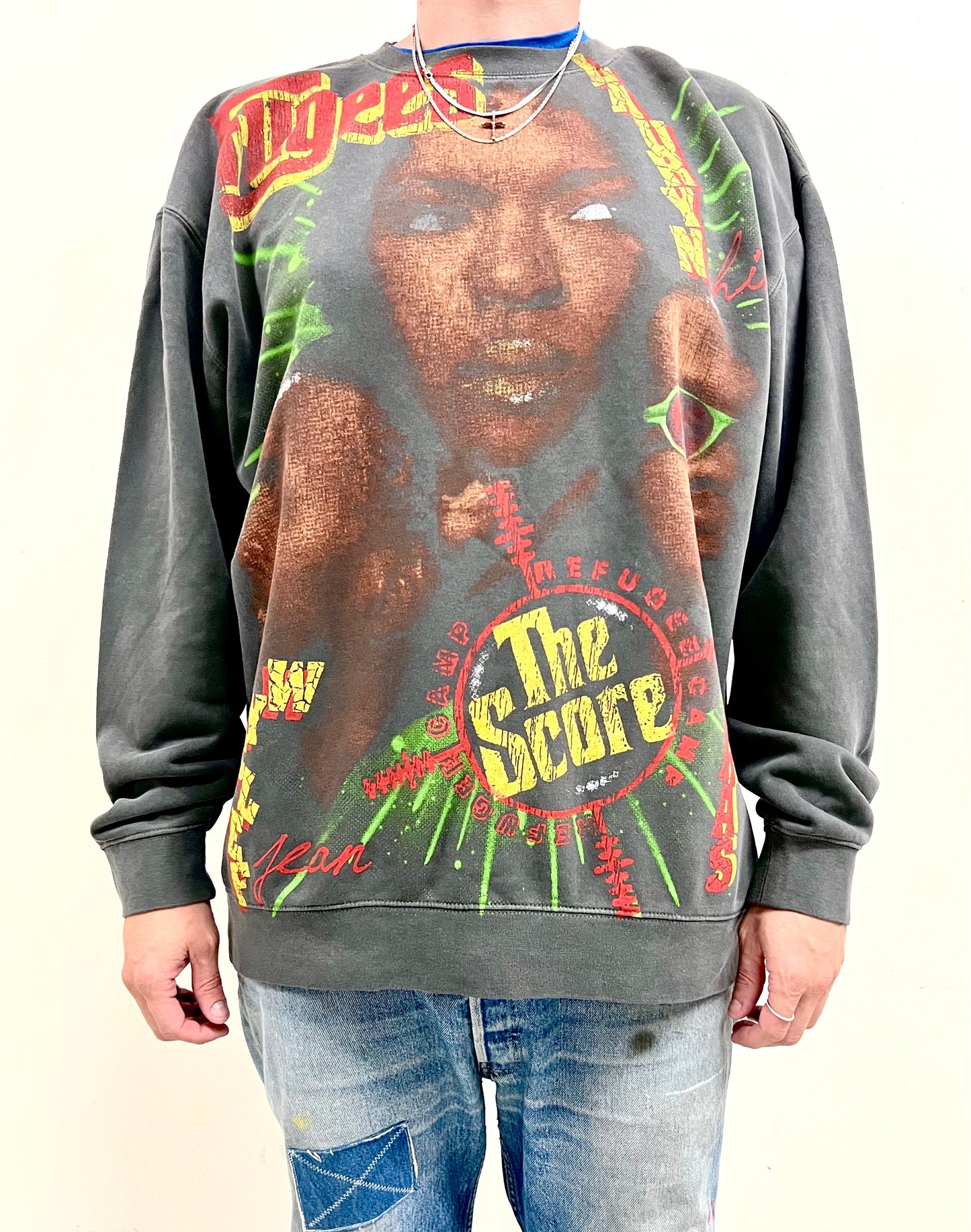 FUGEES 'The Score' Live in Concert Orig. bootleg Sweatshirt