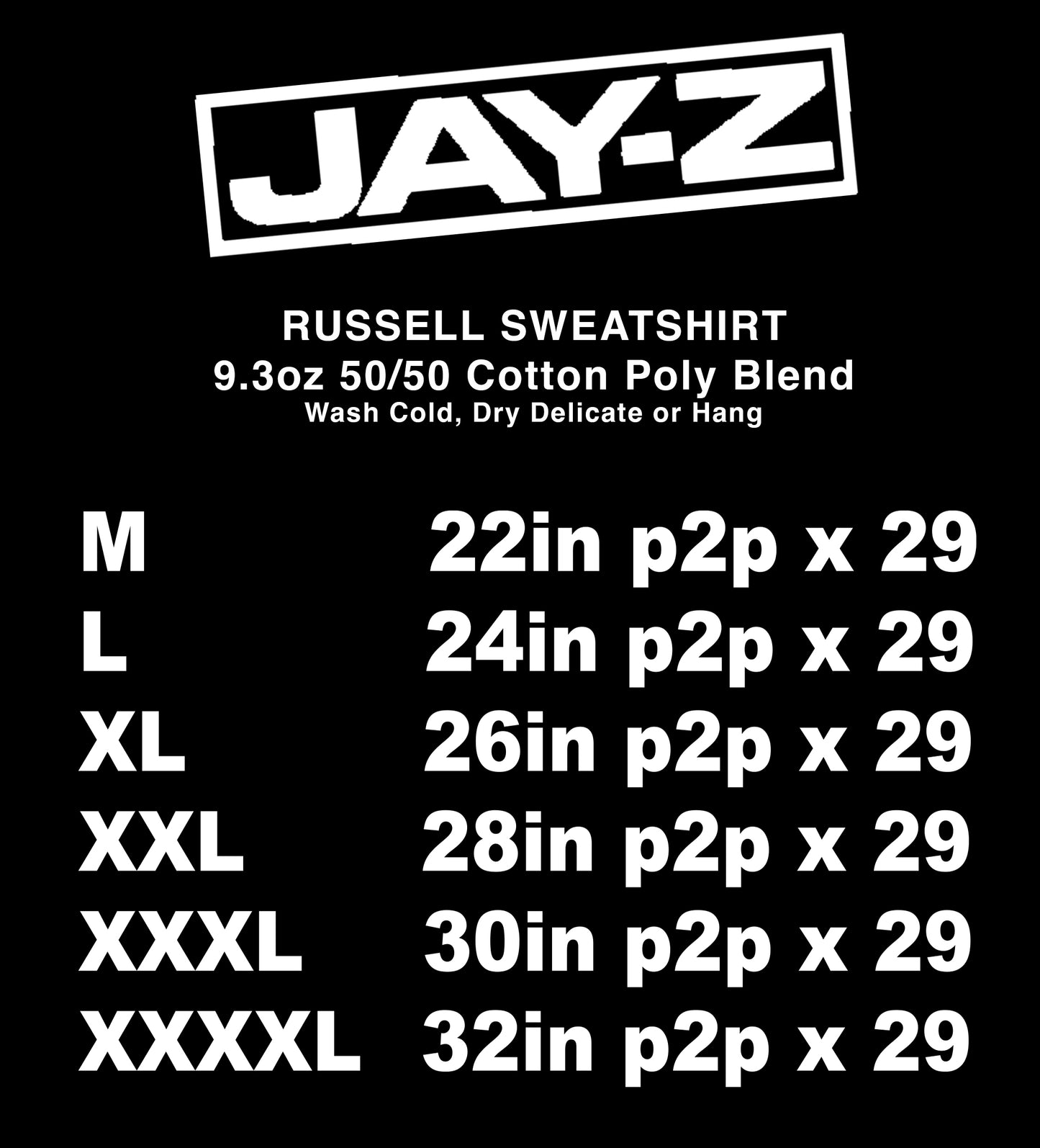 Jay Z 'Brooklyns Finest' Orig. bootleg Sweatshirt