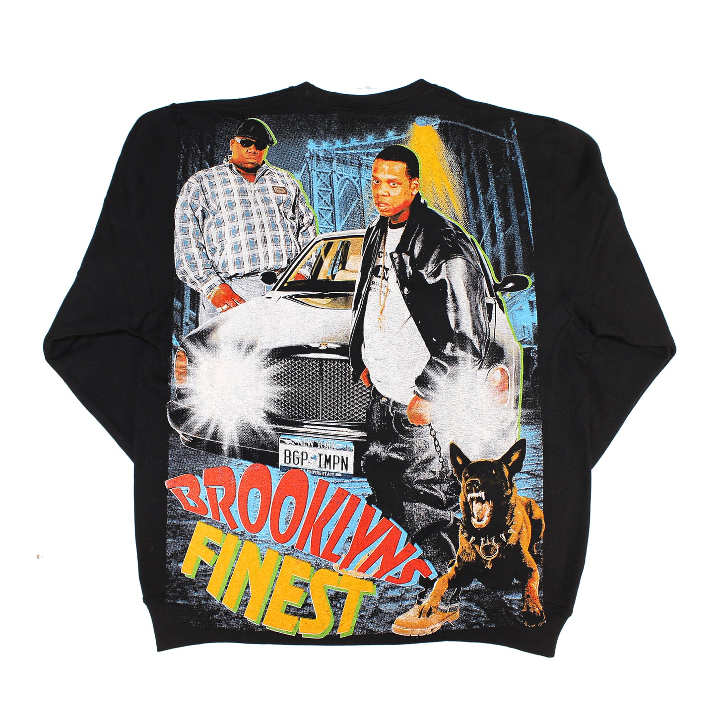 Jay Z 'Brooklyns Finest' Orig. bootleg Sweatshirt