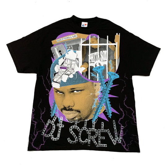 DJ SCREW Bootleg Tee *Thriftcon Exclusive* (BLACK)