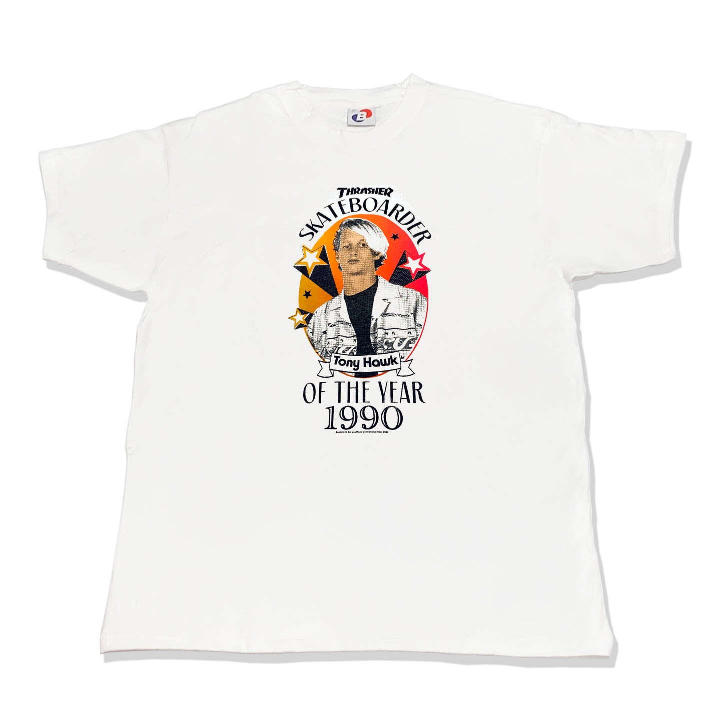 Tony Hawk 1990 'Skateboarder Of The Year' Tee.